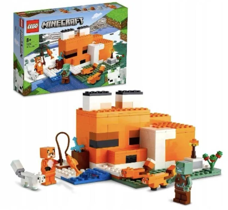 LEGO Minecraft 21178 Siedlisko lisów NOWY
