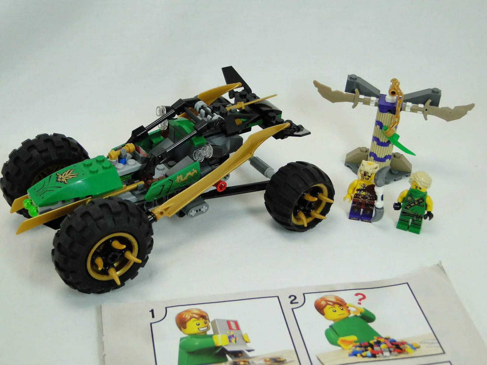 Lego Ninjago 70755 Złodziej Dżungli Lloyd's W Komplecie Z Instrukcją