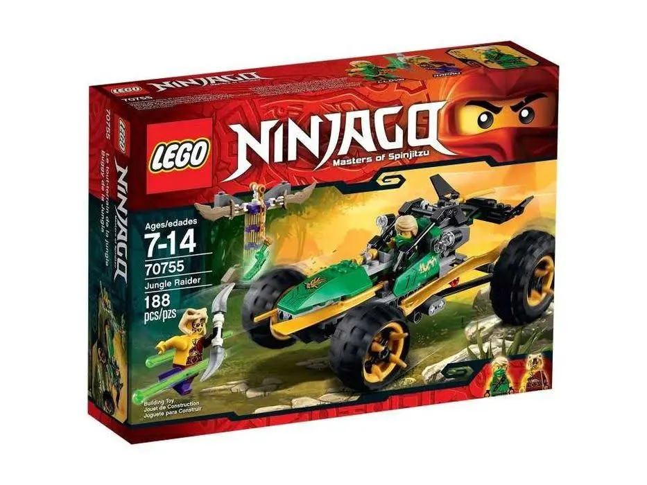 zestaw klocków Lego Ninjago nr 70755 Ścigacz dla chłopca